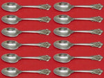 Grande Baroque by Wallace Sterling Silver Teaspoon 6 1/4" Set of 12 pieces