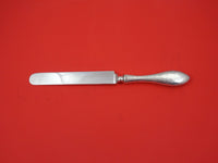 Antique Hammered by Shreve Sterling Silver Dinner Knife Blunt SP blade 10"