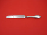 Antique Hammered by Shreve Sterling Silver Dinner Knife Blunt SP blade 10"