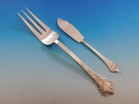 William & Mary by CJ Vander Sterling Silver Flatware Service 8 Set 52 pcs Dinner