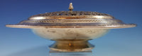 International Sterling Silver Flower Arranger #V32-1 w/ Silverplate Top (#2521)