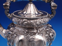 Les Cinq Fleurs by Reed and Barton Sterling Silver Kettle on Stand #95 (#8145)