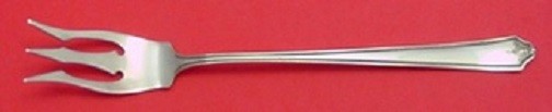 Rosalind New By International Sterling Silver Pickle Fork 3-tine 5 3/4" Antique