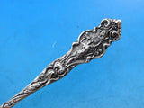 Irian by Wallace Sterling Silver Grapefruit Spoon Gold Washed Fluted Orig 6"