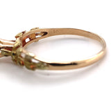 Victorian 14k Yellow Gold .60ct Genuine Natural Diamond Ring GIA Report (#J7498)