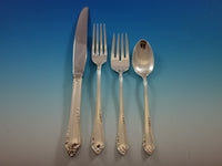 Dancing Flowers by Reed and Barton Sterling Silver Flatware Set 8 Service 47 pcs