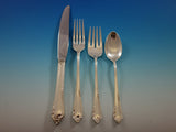 Dancing Flowers by Reed and Barton Sterling Silver Flatware Set 8 Service 47 pcs