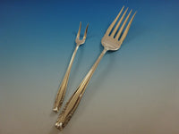 Stradivari by Wallace Sterling Silver Flatware Set For 12 Service 55 Pieces