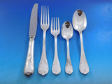 Marly by Christofle Sterling Silver Flatware Service Set 100 pcs Dinner in box