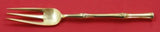 Bamboo Vermeil by Tiffany and Co Sterling Silver Dinner Fork 3-Tine 7 1/4"