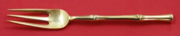 Bamboo Vermeil by Tiffany and Co Sterling Silver Dinner Fork 3-Tine 7 1/4"