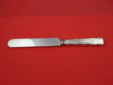Lap Over Edge Acid Etched by Tiffany & Co Sterling Regular Knife trumpet 9 1/4"