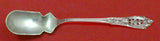 Rose Point by Wallace Sterling Silver Horseradish Scoop Custom Made 5 5/8"