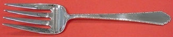 William and Mary by Lunt Sterling Silver Cold Meat Fork 7 1/4" Vintage Serving