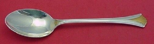 Regency Shell Gold By Lunt Sterling Silver Serving Spoon 8 1/2"