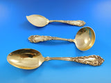Athene by Amston Vermeil Gold Sterling Silver Flatware Set Service 171 pc Dinner