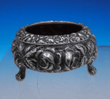 Rose by Stieff Sterling Silver Salt Dip GW Interior #12 with Salt Spoon (#8932)