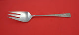 Da Vinci Engraved by Reed and Barton Sterling Silver Cold Meat Fork 8 1/4"