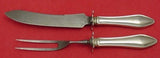 Mary Chilton by Towle Sterling Silver Steak Carving Set 2pc with Carbon Steel