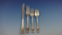 Grande Baroque by Wallace Sterling Silver Flatware Set Service 48 Pieces