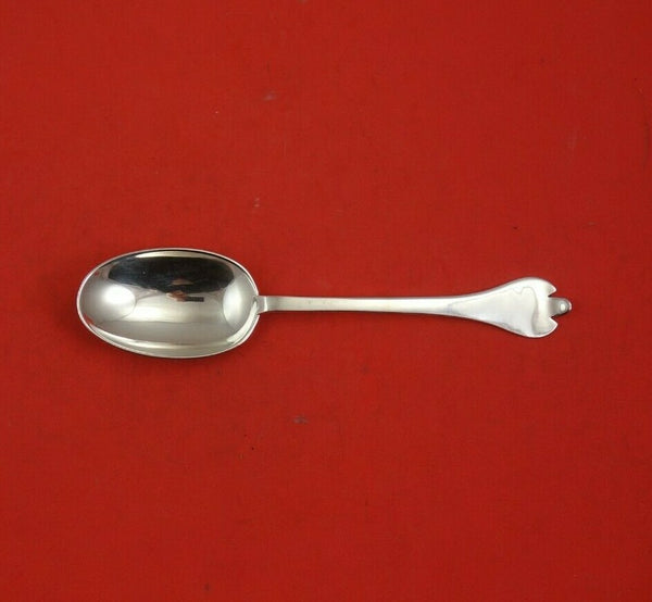 Trifed by Thomas Bradbury and Son English Sterling Silver Place Soup Spoon 7"