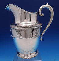 Rose Point by Wallace Sterling Silver Water Pitcher #4640-9 9 1/2" Tall (#7941)