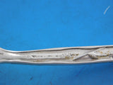 Lap Over Edge Acid Etched by Tiffany Sterling Silver Teaspoon Cicada Bugs 6"