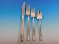 Gossamer by Gorham Sterling Silver Flatware Set for 12 Service 121 pieces Matte