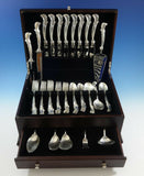 Waltz of Spring by Wallace Sterling Silver Flatware Set Dinner Service 48 Pieces