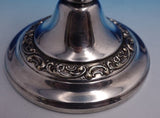 Melrose by Gorham Silverplate Candlestick Pair #YC3002 5" x 4 1/4" (#4798)