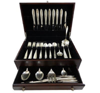 Awakening by Towle Sterling Silver Flatware Set For 8 Service 74 Pieces