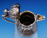 Robert Garrard II English Victorian Sterling Silver Chocolate Pot #38 (#8439)