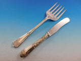 La Regence by Carrs UK Sterling Silver Flatware Set 12 Service 67 pieces Dinner