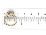 10k Gold Ring with 3.01ct Genuine Natural Gold Vein Quartz Size 6.5 (#J7210)