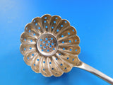 Brite-Cut by Unknown Sterling Silver Sugar Sifter GW Rose Gold 6 1/2" Vintage