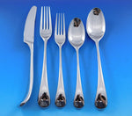 Torun by Dansk Stainless Steel Flatware Service Set Glossy 43 pcs Unused Modern