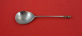 Lion by Gorham Sterling Silver Preserve Spoon w/ 3 dimensional lion figural 7"