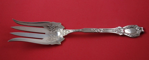 Du Barry by Durgin Sterling Silver Salad Serving Fork 9 1/4" Heirloom