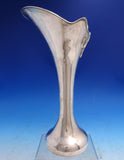 Melda Turkish 900 Silver Vase 5 3/4" x 5" x 10 1/2" Modernism (#8765) Unique!