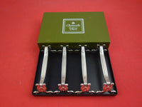 Vendome by Christofle Silverplate Knife Rests Never Used Set of 4 in Box