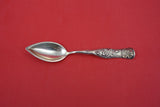 Flora by Shiebler Sterling Grapefruit Spoon w/ wild rose 5 3/4"