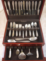 Wedgwood by International Sterling Silver Flatware Service for 12 Set 91 Pieces