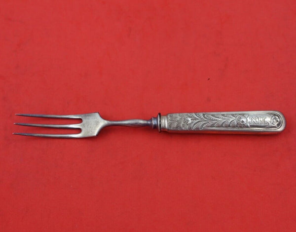 Custom Pattern by Tiffany and Co Sterling Silver Game Fork HH w/Stainless 7 1/4"