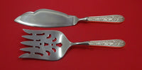 Corsage by Stieff Sterling Silver Fish Serving Set 2 Piece Custom Made HHWS