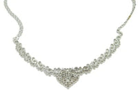 18k White Gold 4.5ct Genuine Natural Diamond Necklace (#J2981)