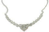18k White Gold 4.5ct Genuine Natural Diamond Necklace (#J2981)