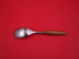 Fjord by Dansk German Stainless Steel and Teak Place Soup Spoon 7 1/2"