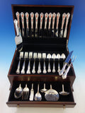American Classic by Easterling Sterling Silver Flatware Set 12 Service 58 pcs
