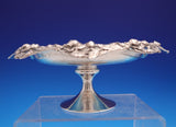Tiffany and Co Sterling Silver Compote w/ Applied Pierced and Cast Roses (#9138)