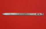 Leonore Doskow Sterling Silver Ruler Letter opener 8 3/4"